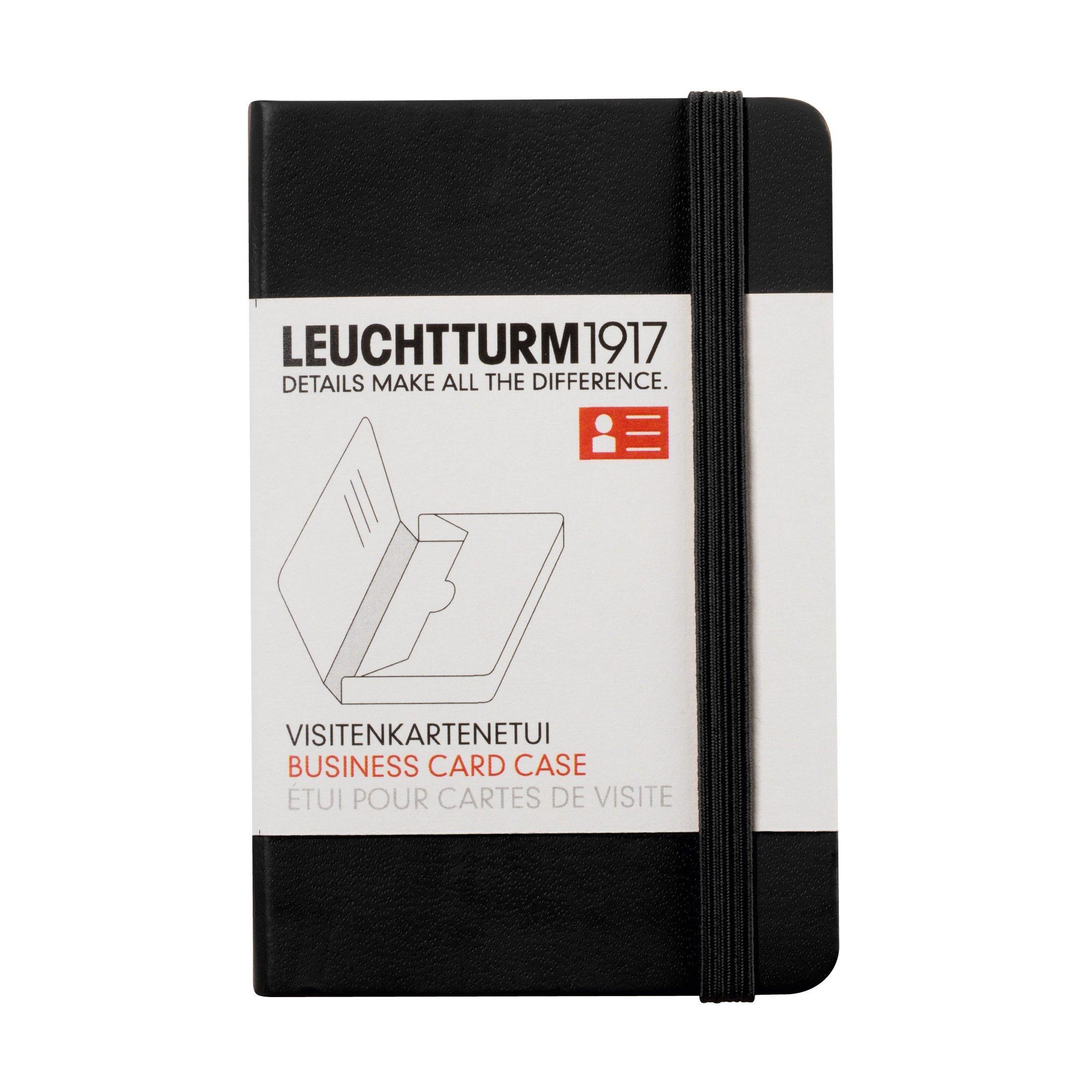 

Leuchtturm Card Officially Imported [LEUCHTTURM1917] Case, Black, 350140, чорний