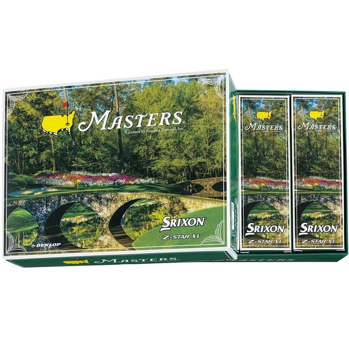 Dunlop Golf Ball SRIXON Z-STAR XV Masters 2025 Model 1 Dozen (12 count) White 46.27mm
