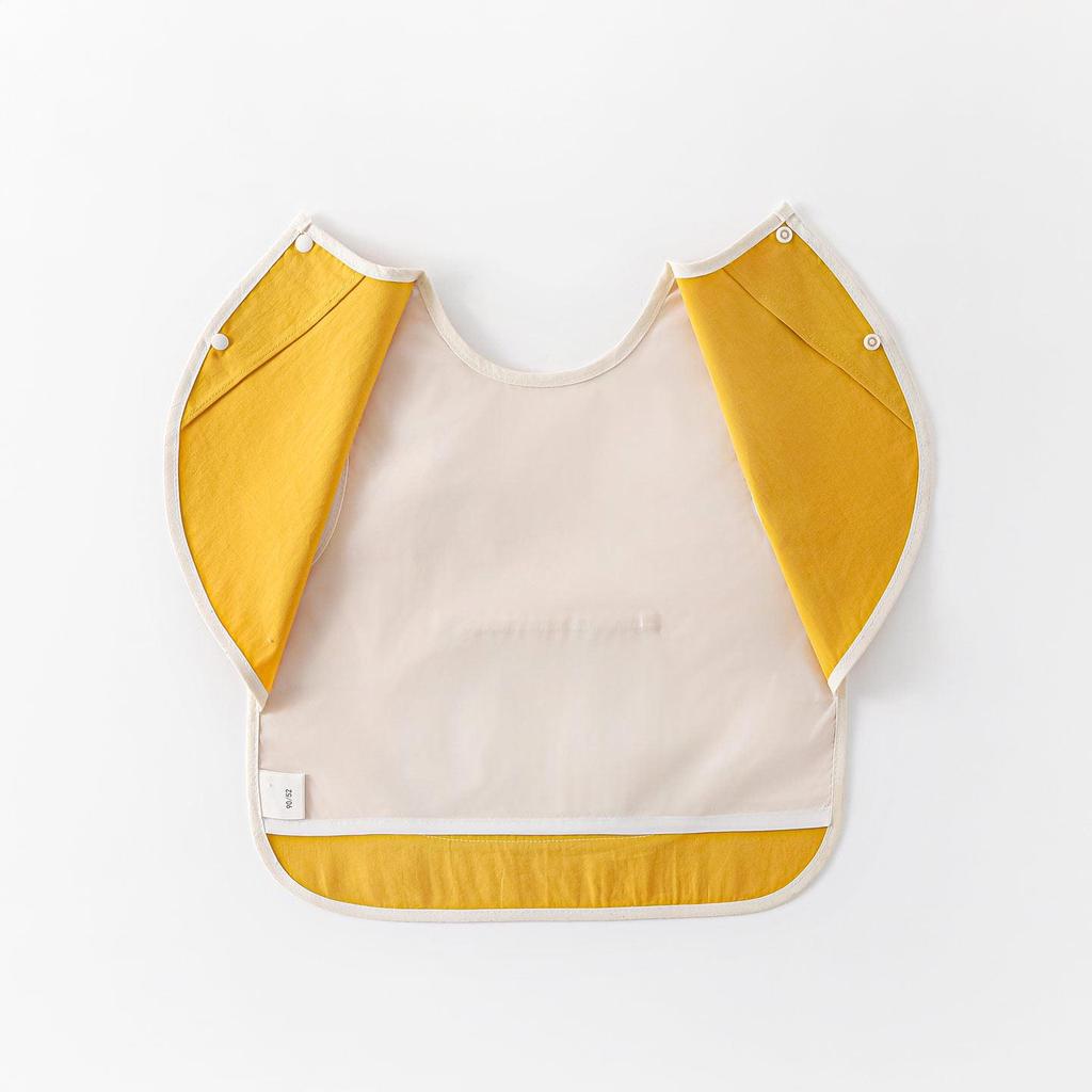 Waterproof Baby Bibs: Sleeveless, Anti-Stain, Solid Food Cartoon Coveralls for Infants and Toddlers