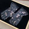 1 Pair Breathable Sunscreen Half-finger Gloves Quick Dry Silicone Anti Slip Lace Mesh Gloves Thin Sun Protection