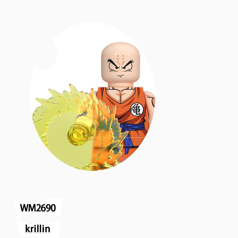 WM6184 WM6183 WM6182 BANDAI DRAGON BALL Aventura Japonesa Anime Película Mini Programa Muñeco Puzle Infantil Regalo Juguete de Acción