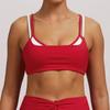 Nude Feeling Double Strap Yoga Bra With Chest Pad For Fitness And Sport Activities