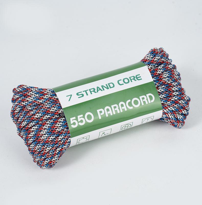 4mm 7 Strand Core 550 Polyester DIY Handmade Woven Bracelet Cord Jewelry Raw Material Keychain Phone Pendant Findings Nylon Rope