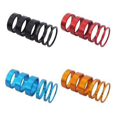 6x Entretoises de Potence Accessoires Vélo Remplacer Pratique Joints de Fourche Avant Facile