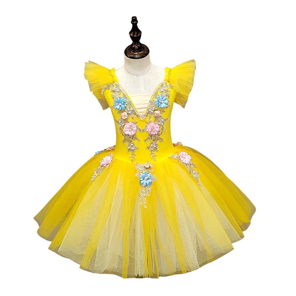 

Sequin Ballet Tutu Professional Performance Clothes Fashion Kids Ballet Dress Kids Girls 130CM