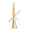 Colorful Hand Woven Rope Tassels Keychains For Women Bag Pendant Couple Car Chains Jewelry Gift Decoration Accessories