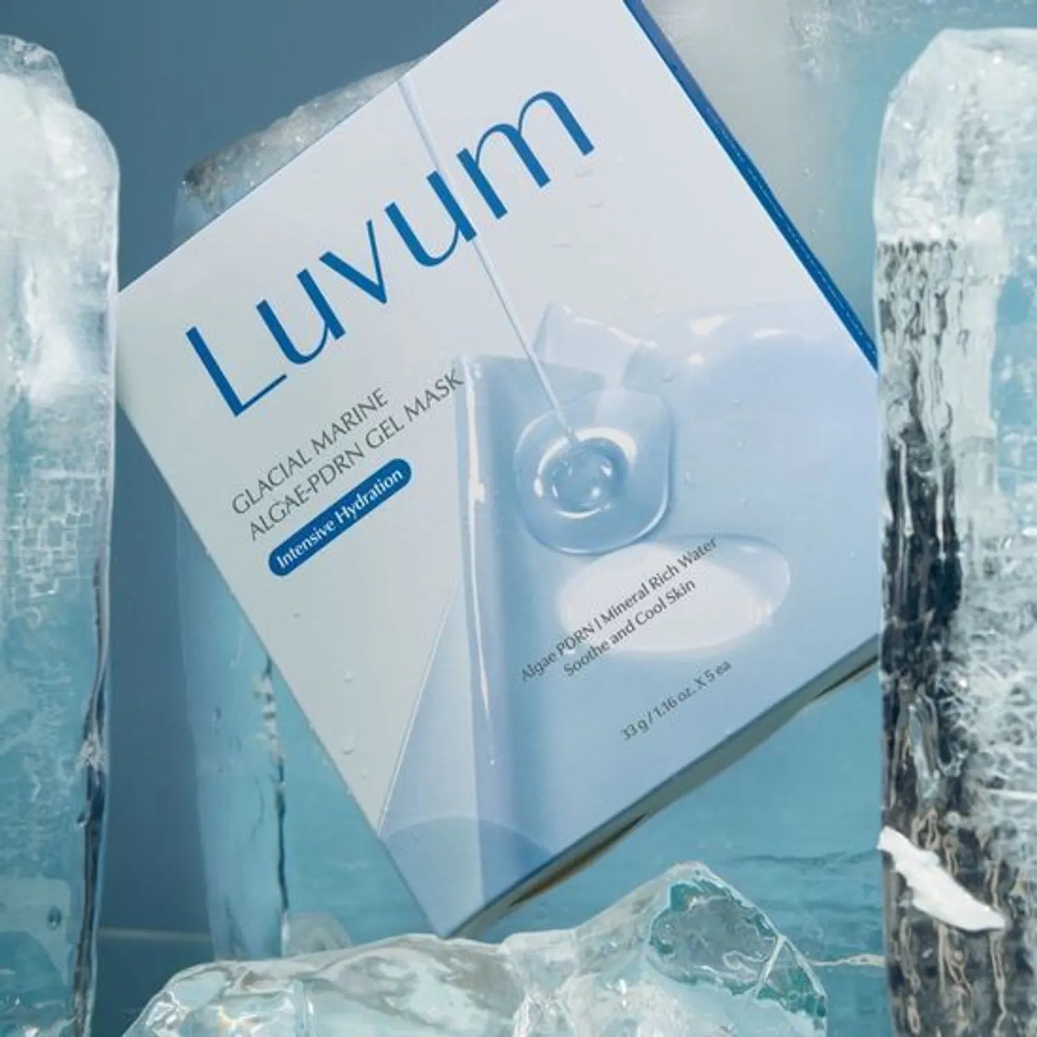 luvum Glacial Marine Algae-PDRN Gel Mask Sheet 5ea 5pcs