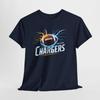 San Diego Chargers Heavy Cotton Tee, Unisex Football Shirt, Sports Fan.