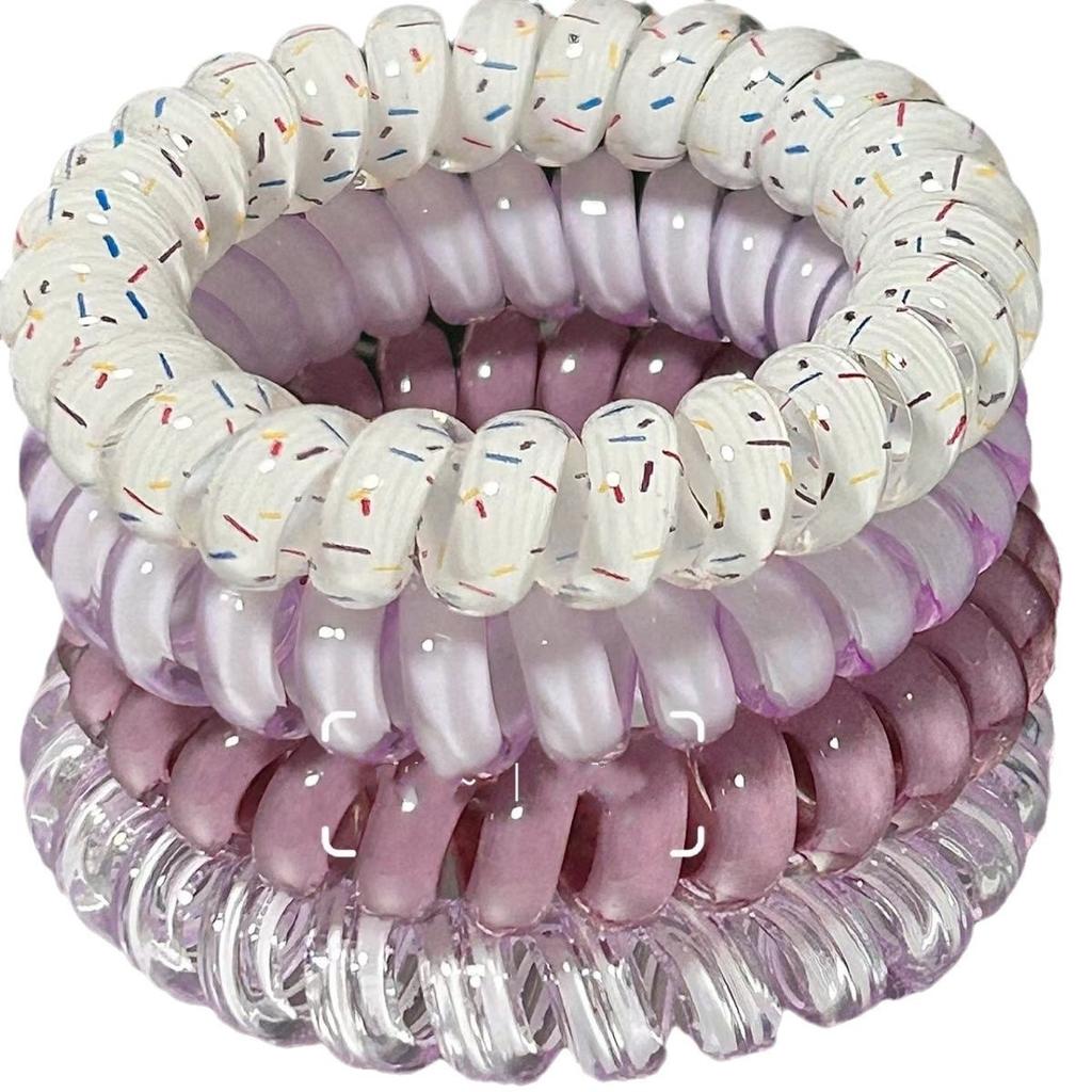 Telephone Line Hair Loop Hair Rope Rubber Band High Elasticity