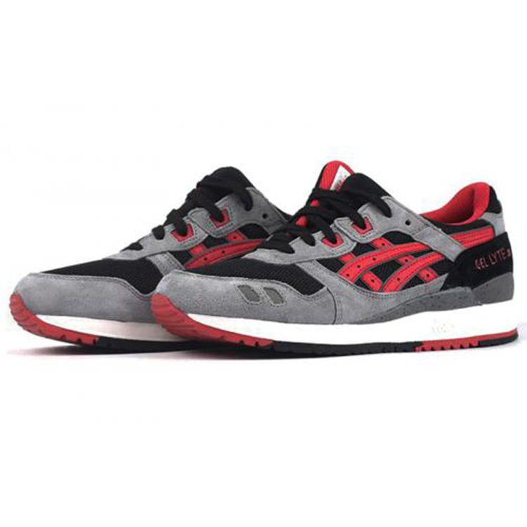 Asics Gel Lyte III Fiery Red Men Sneakers Black H635L-9023