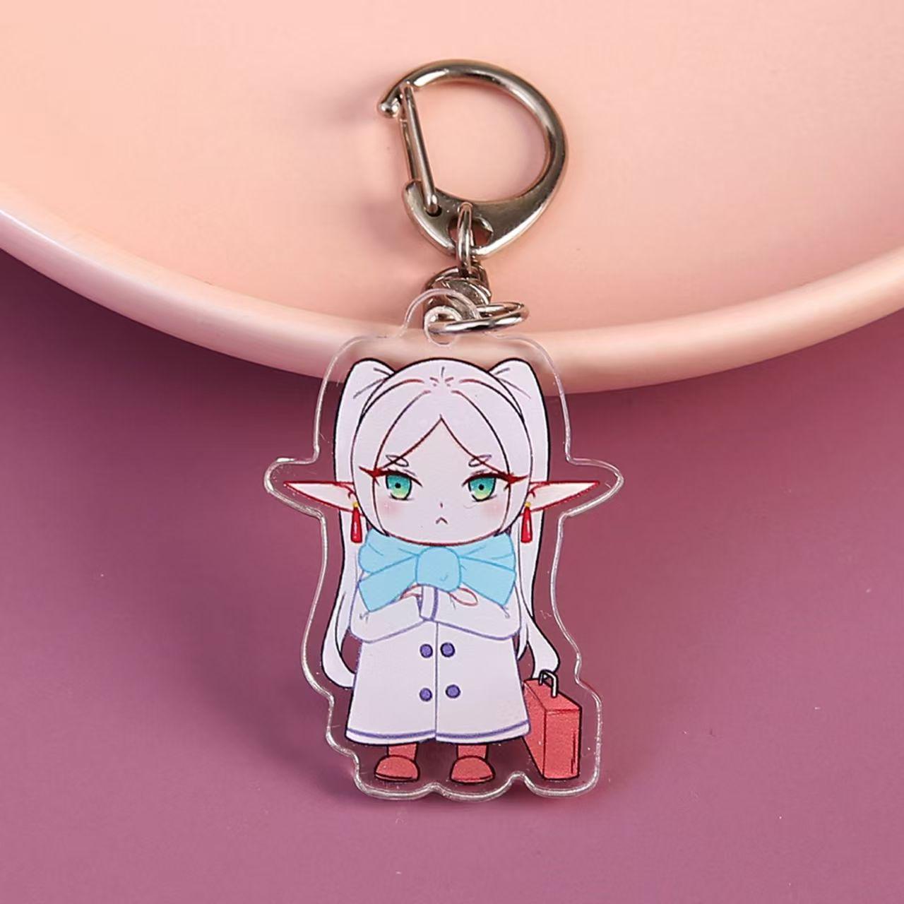 Magical Girl Acrylic Keychain Pendant - Cute Backpack Charm & Best Friend Gift
