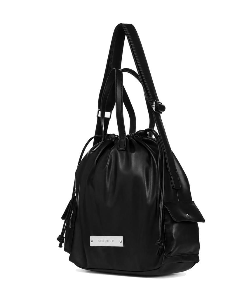 Nick&Nicole Crystal Multi Strap Bag_Black