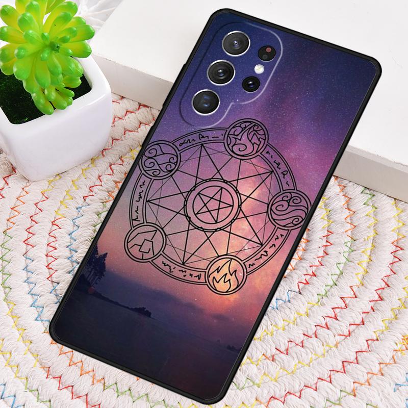 Witchcraft Occult Pentagram TPU Phone Case For Samsung Galaxy note 10 pro S26 S25 S24 S23 S22 Ultra Plus S21 FE S20 Cover