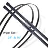 Car Wiper Blade for Renault Megane 3 III MK3 2008~2016 Coupe CC GT Front Windscreen Windshield Wipers Car Accessories