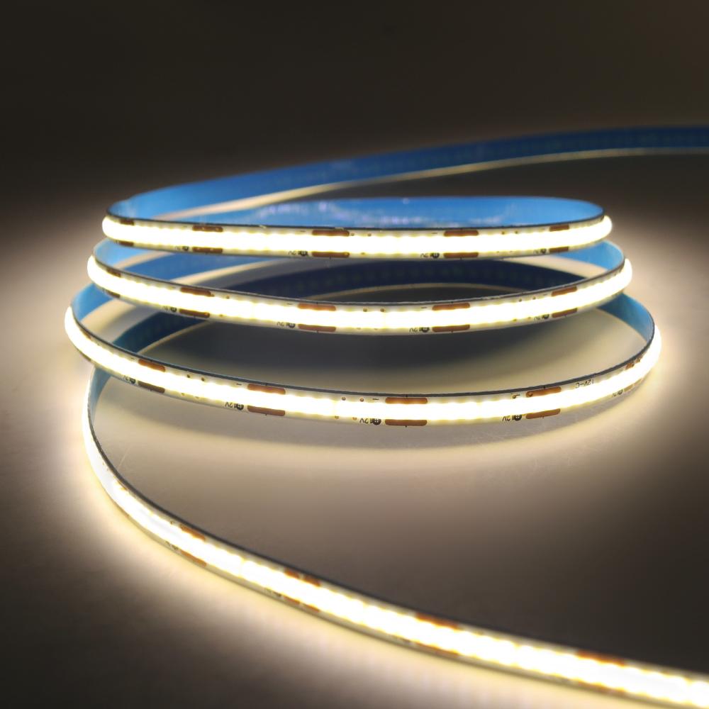 

Narrow Version 5MM DC 12V 24V COB Strip 384Leds Natural/Warm White 3000K 4000K 6000K Flexible Ribbon Rope TV Backlight LED Strip DC 24V&5M