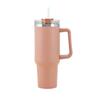 40oz Stainless Steel Insulated Travel Mug with Handle and Straw