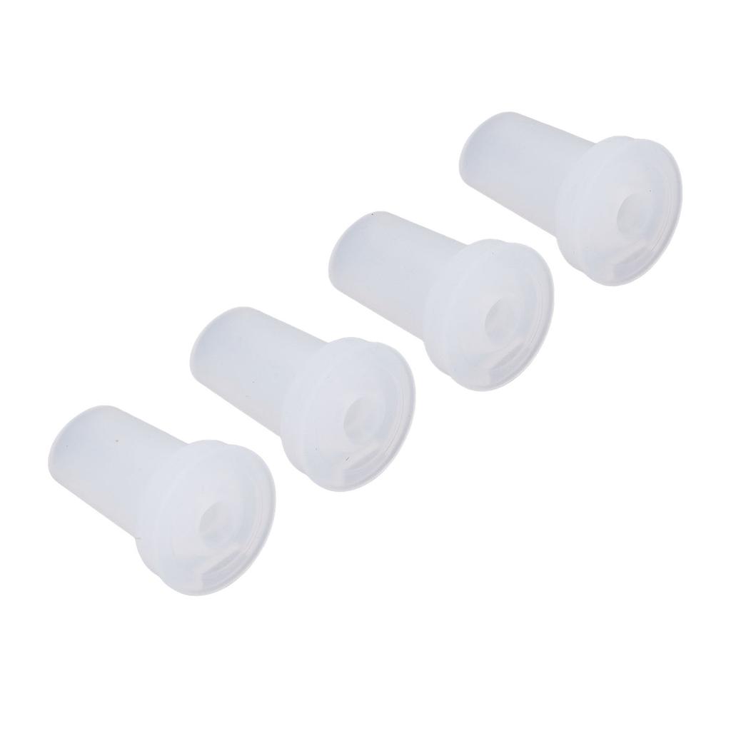 4pcs Bottle Mouthpiece Valve Prevent Leakage Soft Silicone Water Bottle Bite Valve Replacement