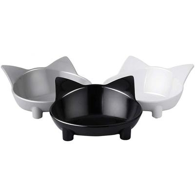 Cat Bowl Shallow Cat Bowl Non-Slip Cat Dish Wide Cat Feeding Bowl for Relief of Whisker Fatigue Pet Food & Water Bowls for Dogs