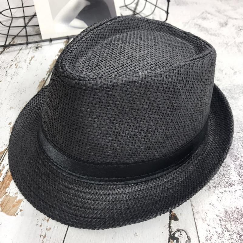 Children Men's Summer Sun Hat Elderly Hat Jazz Hat Outdoor Sun Protection Shade Parent-child Hat