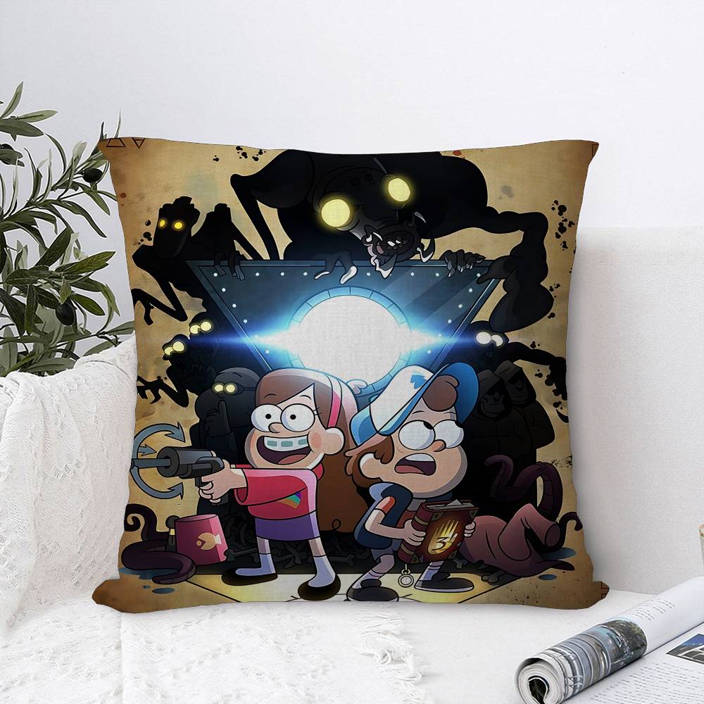 Classic Cartoon G-Gravity Cute F-Falls Personalized Pillow Cover Kids Bedroom Wild Party Decor Pillowcase Kid Birthday Gift