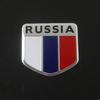 Russian Flag Metal Auto Stickers Badge Emblem Decal For Stylish Car Decoration