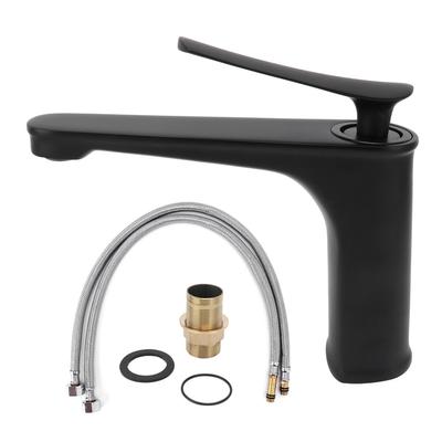 Bathroom Single Hole Faucet Hot and Cold Water Tap for Washbasin Basin Home LavatoryG3/8