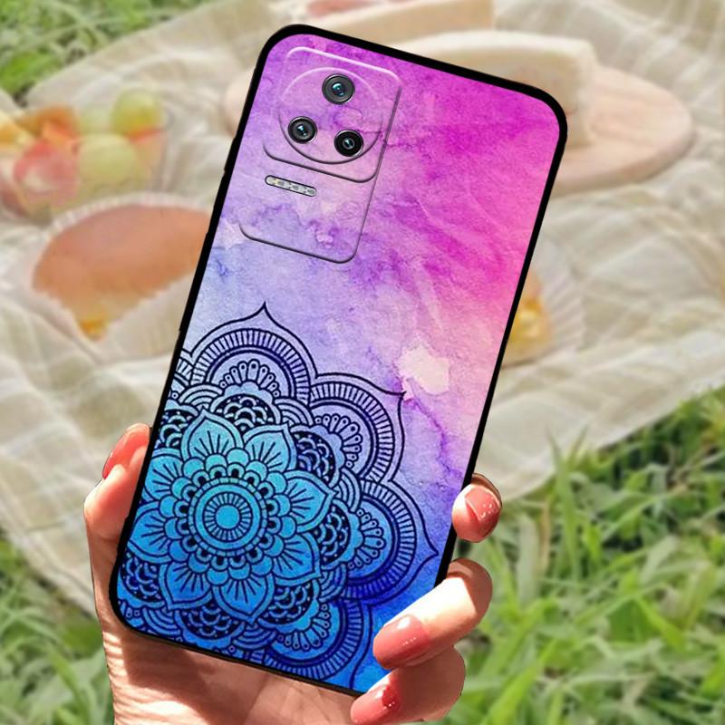 Für Poco F4 5G Hülle Poco F5 Pro Silikon TPU Bumper Weiche Handyhülle Für Xiaomi Poco F4 GT 5G Cartoon Tier Hülle Fundas Cases