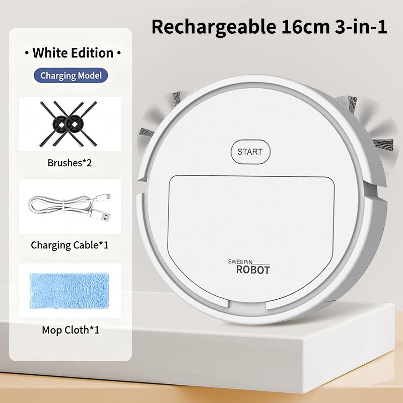 New Automatic Robot Vacuum Cleaner Smart Sweeping Dry Wet Cleaning Machine Charging Intelligent Vacuum Cleaner For Home