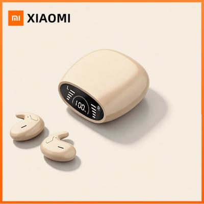 Xiaomi Ultra-Thin Invisible Wireless Earbuds Lightweight Ergonomic Headphones Comfort for Side Sleepers Seamless Fit Built-in HD Mic