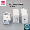 Original Huawei 66W EU/US Fast Charger Supercharge Adapter Usb 6A Type C Cable For Mate X5 X3 XS2 P50 60 40 30 Pro Honor 50 60