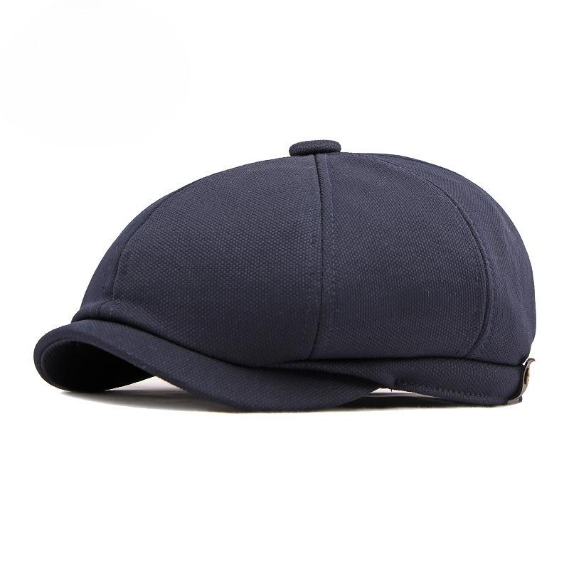 British Retro Patchwork Newsboy Cap for Men Women Spring Octagonal Hat Casual Baker Boy Cap Outdoor Sunshade Painter Hat Flat Cap