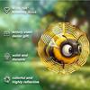 A Bee-Shaped Wind Spinner, Christmas Decorative Gifts, A 2D Kinetic Wind Spinner Gift, Metal Wind Spinners for Outdoor and Indoor Decor for Wives