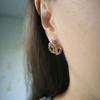 Silver Earrings with Citrine Nano 3.093ct (2189947)
