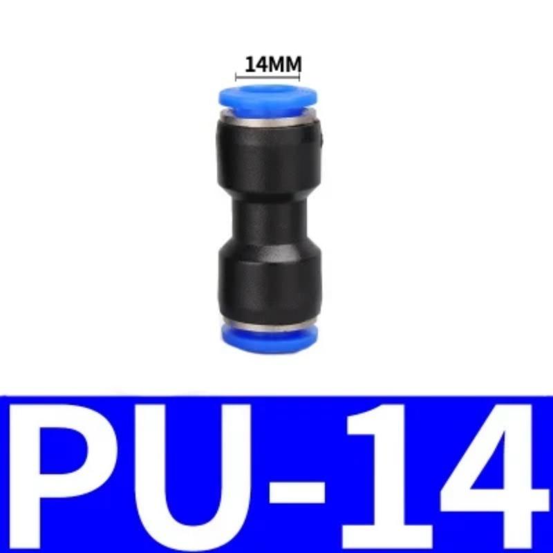 1PC PU PG Pneumatický rychlospojka Plastová hadice Vzduchová trubka 4 6 8mm 10mm 12mm 14mm 16mm Přímá Redukující plyn Rychlé připojení