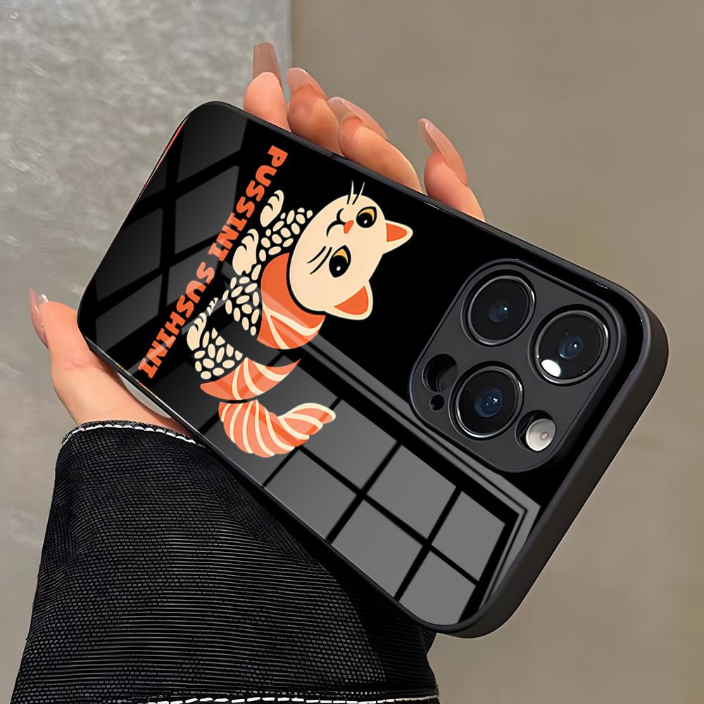 Animals Italian Brainrot Phone Case For IPhone 17 Pro Max 16 15 14 Pro Max 13 11 X Xs Xr 8 7Plus Glass Cover