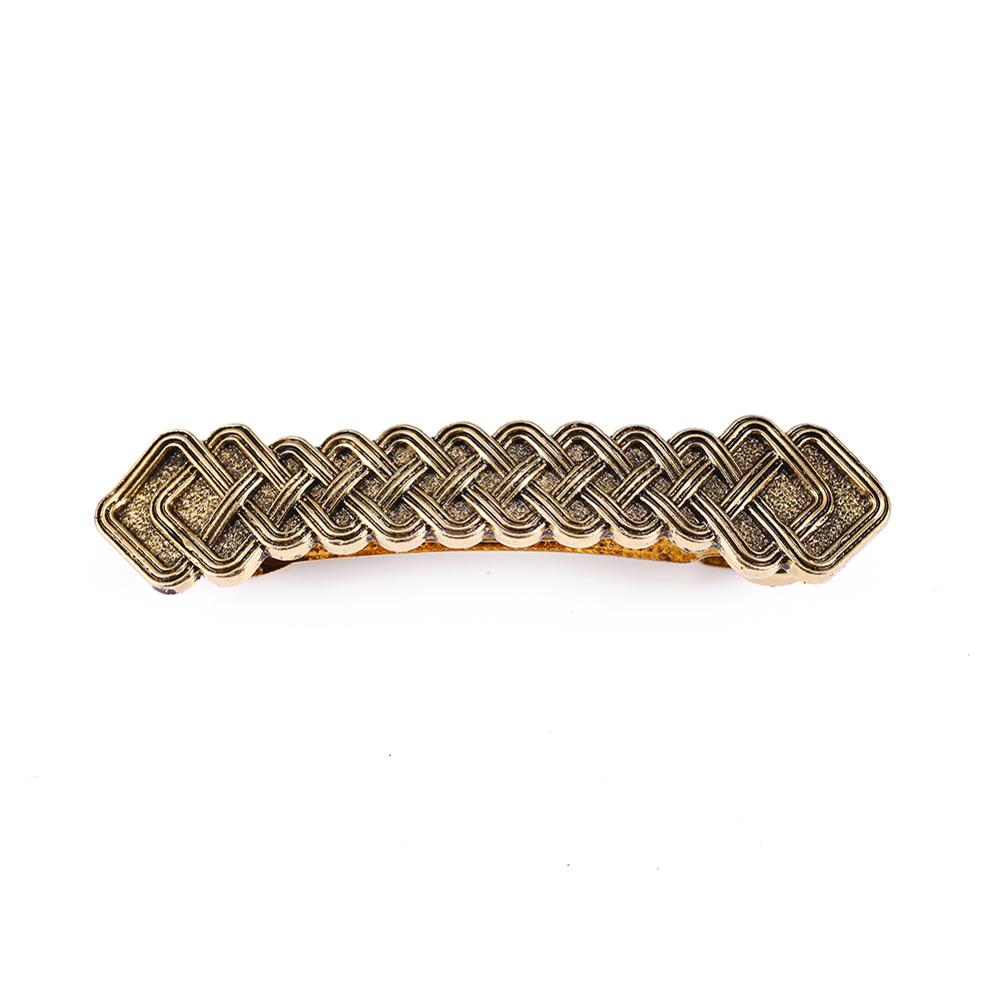 Teamer Vintage Barrette Celtics Knot Hair Clip for Women Viking Tree of Life Nordic Hairpins Wicca Jewelry Hair Accessories Gift