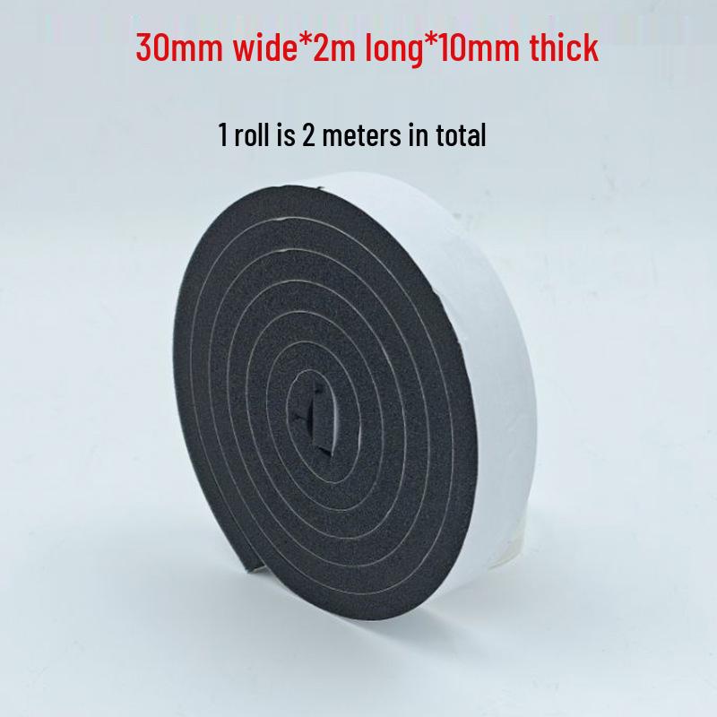 Black Self-Adhesive Fire Retardant Foam Tape