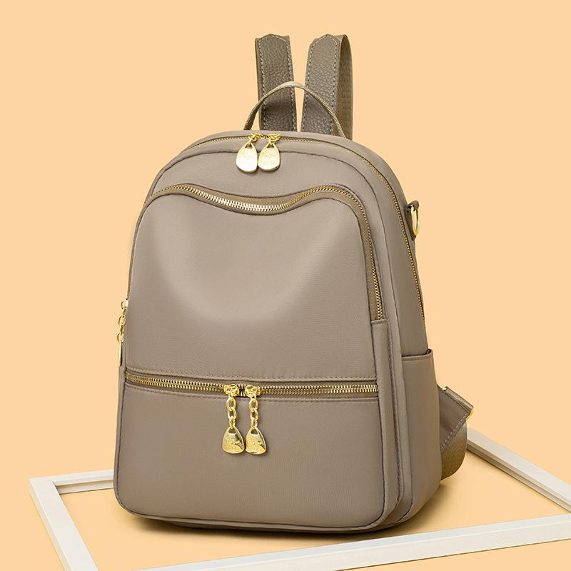 

Рюкзак из ткани Оксфорд для женщин, модный, для поездок на работу, женский рюкзак, повседневный, большой вместимости, легкий дорожный рюкзак one size fits all