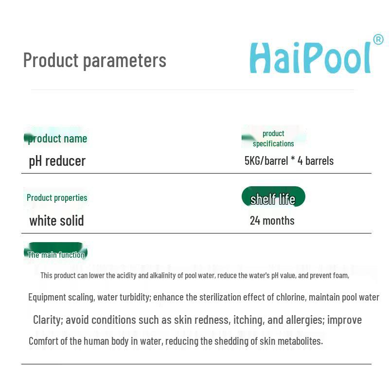 HaiPool Swimming Pool pH Decreaser