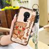 Durable Waterproof Phone Case For Nokia 6.2/7.2 Back Cover Fashion Design Ring Wrist Strap Anti-dust Anti-knock Lanyard