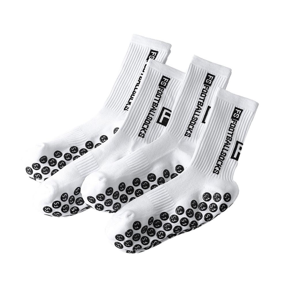 Anti-Rutsch Sportsocken für Herren: Nylon mit Punkten für Fußball, Laufen, Fitness und Yoga.