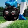 D.C. United Indoor Soccer Ball Colorful All Ages Size 5 Machine Stitched PVC Competition Ready Durable High-Bounce