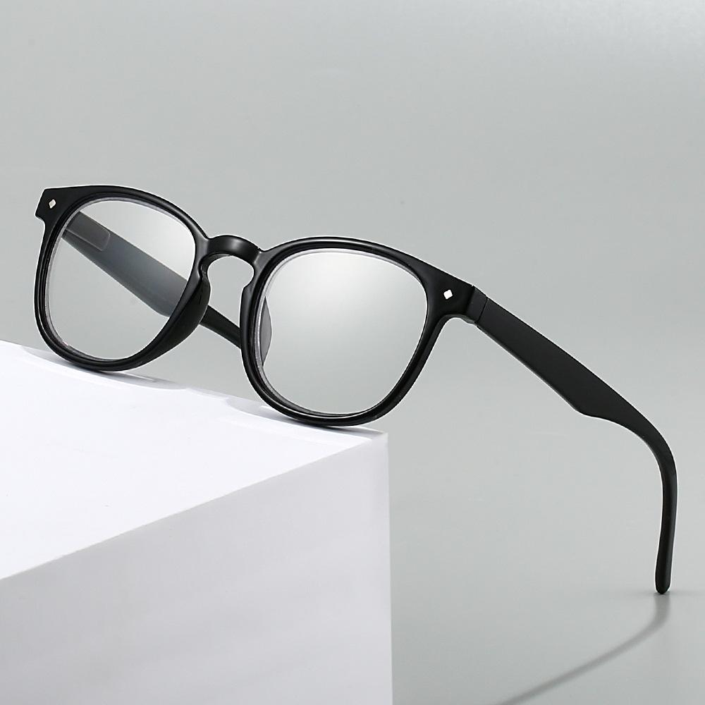 Anti-Blue Reading Glasses, Rice Nail Flat Glasses, Reading Glasses, Large Frame Reading Glasses.