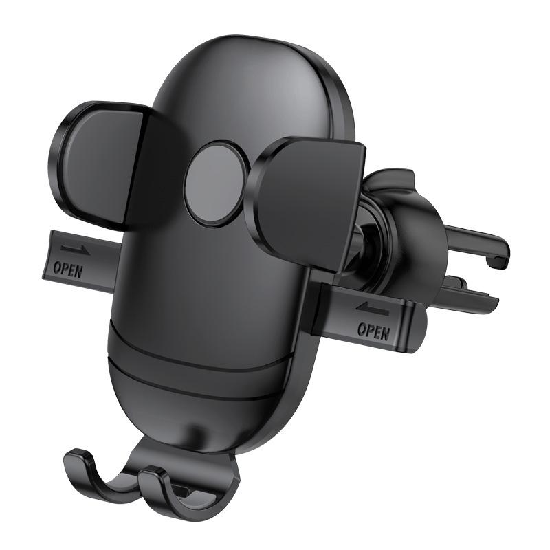 Universal Telescopic Car Phone Holder with Air Vent and Dashboard Mount