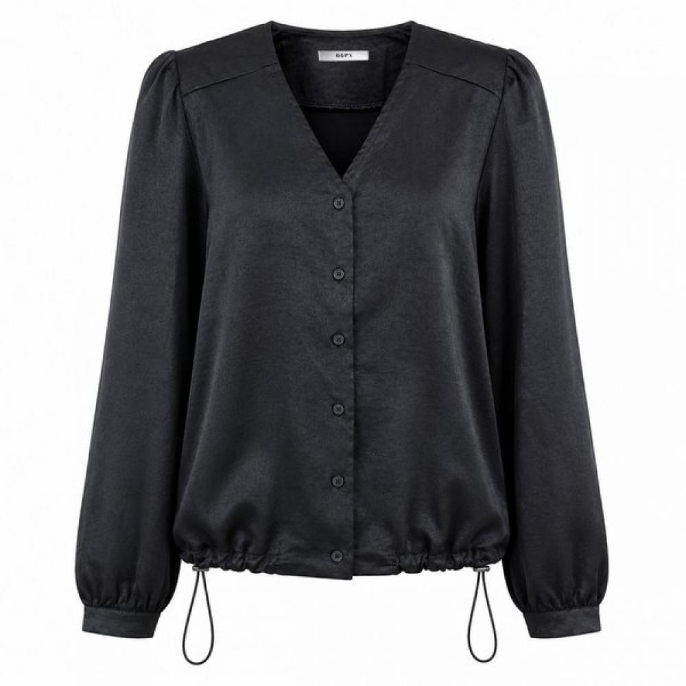 GGPX New York V Neck Plain Office Look Two Piece Gq8st008f