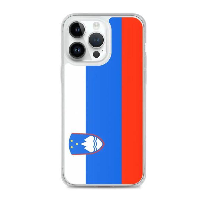 Coque Télephone Drapeau Slovénie - iPhone 14 Pro Max
