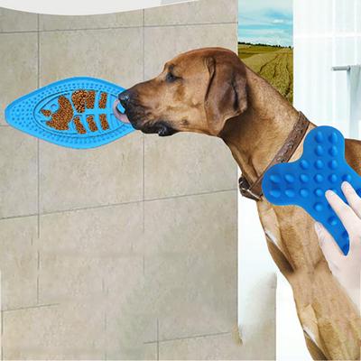 Slow Treater Wall Mounted Dispensing Mat Pet Bathing Dog Training