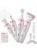 Xiaomi 4-in-1 Rechargeable Electric Lady Shaver Set - Portable 500mAh Wet & Dry Painless Trimmer for Face, Nose, Legs & Underarms