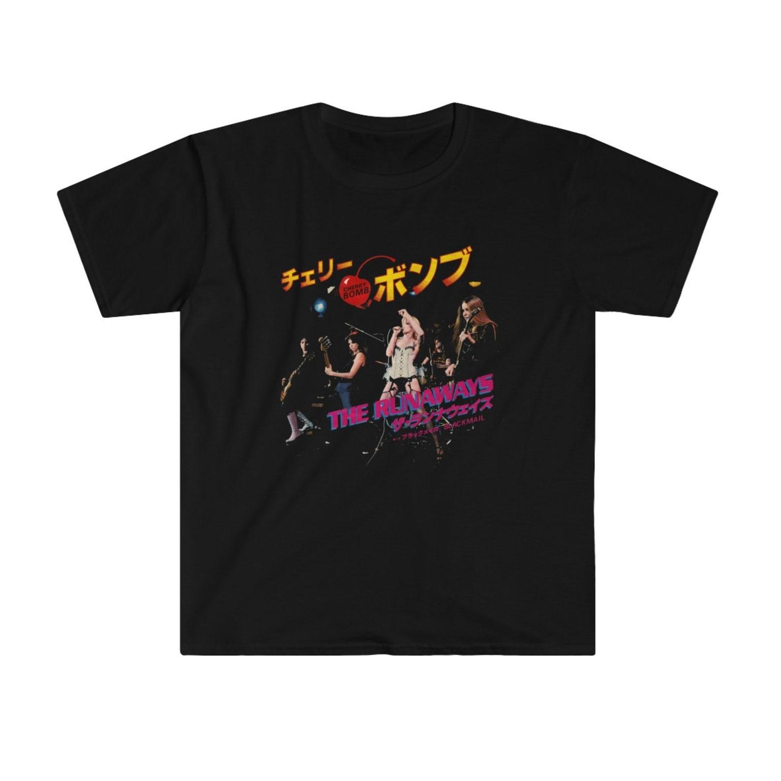 The Runaways Live in Japan Unisex T shirt, 70s Punk Rock Band 3XL