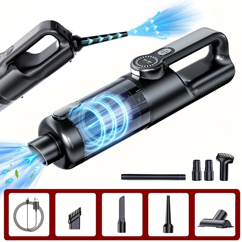 Wireless Vacuum Cleaner for18000PA  Car Rechargeable Mini Car Vacuum Cleaner USB Charging Car Vacuum for Quick Cleaning